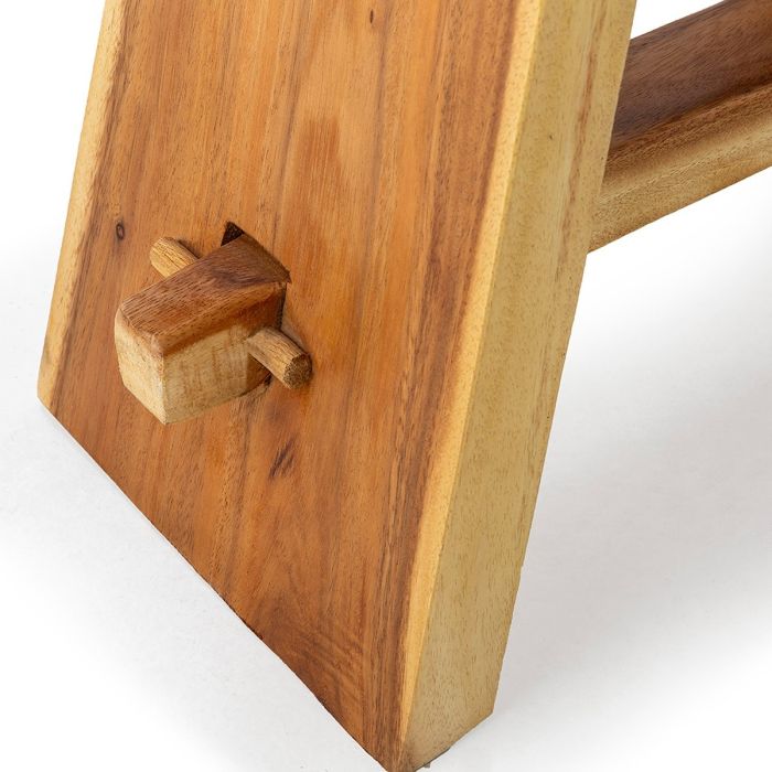 Taburete 40x50x56 Madera de Suar -- Natural