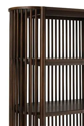 Estantería Madera Mango Marrón Oscuro, 38 Cm