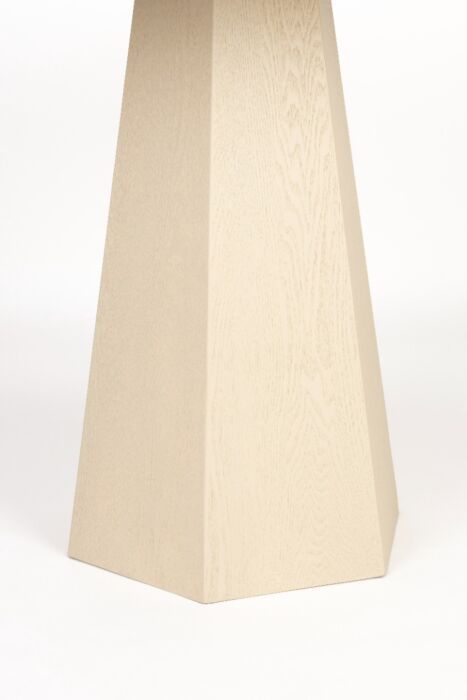 Mesa Comedor Beige Chapa Fresno Madera Fresno, 100 Cm