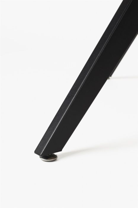 Mesa Comedor Ovalada Marrón Hierro, 180 Cm