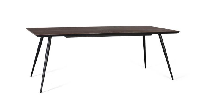 Mesa comedor industrial marrón