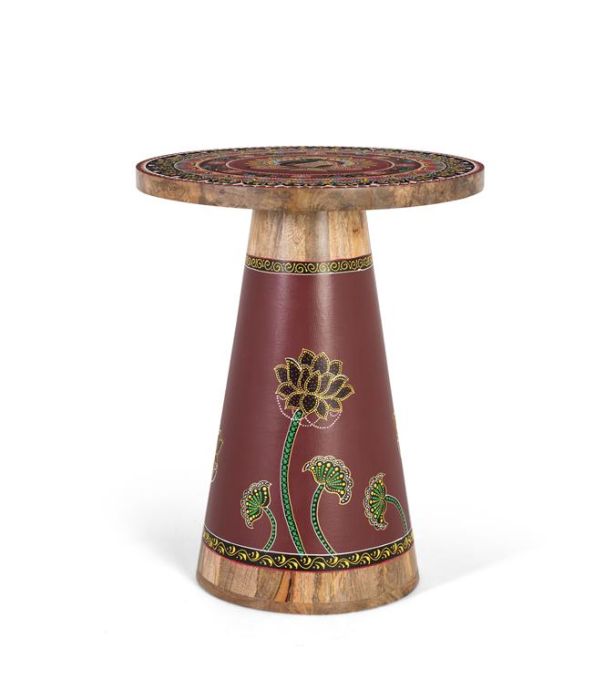 Mesa Auxiliar étnica multicolor