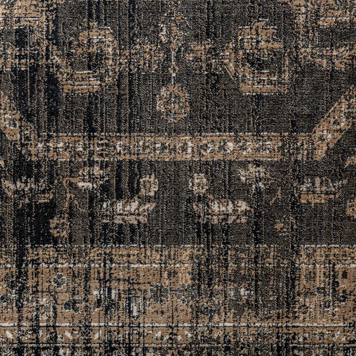 Alfombra Viscosa Marrón Keisi  Rectangular, 340 Cm