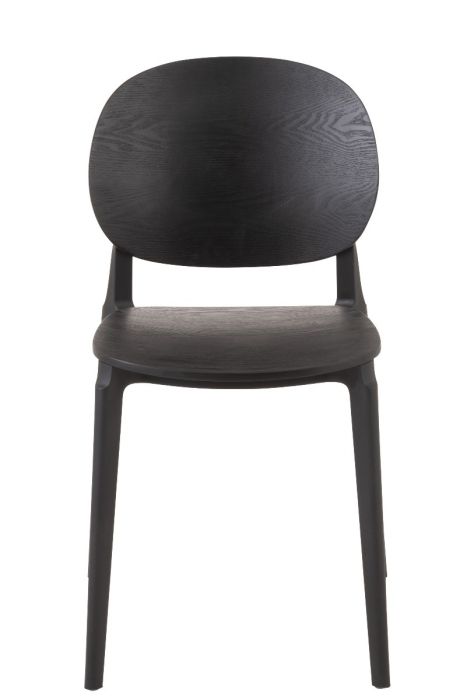 Silla Estilo Moderno Color Negro