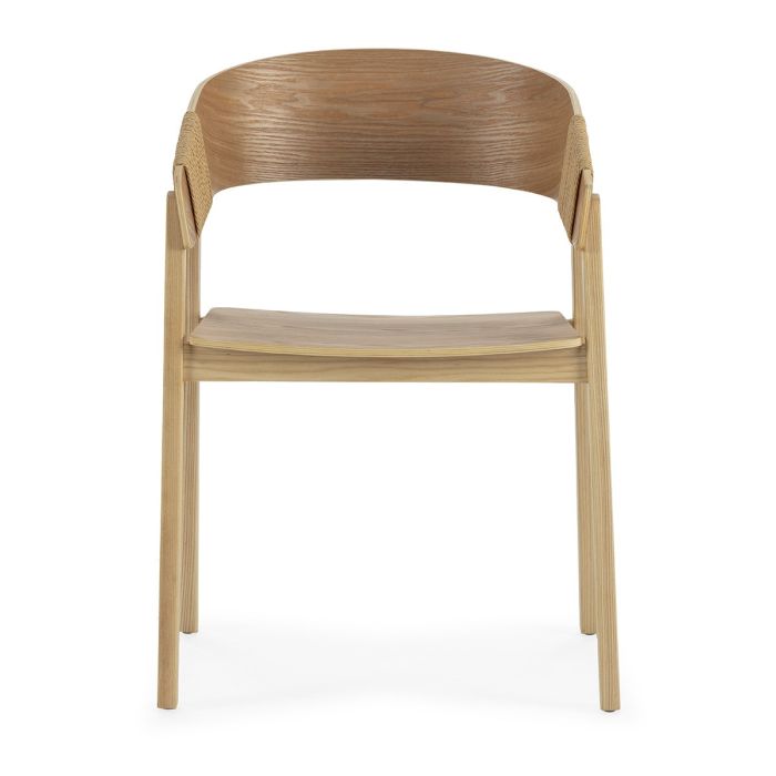 Silla 56x51x75 Madera de Roble/Cuerda -- Natural