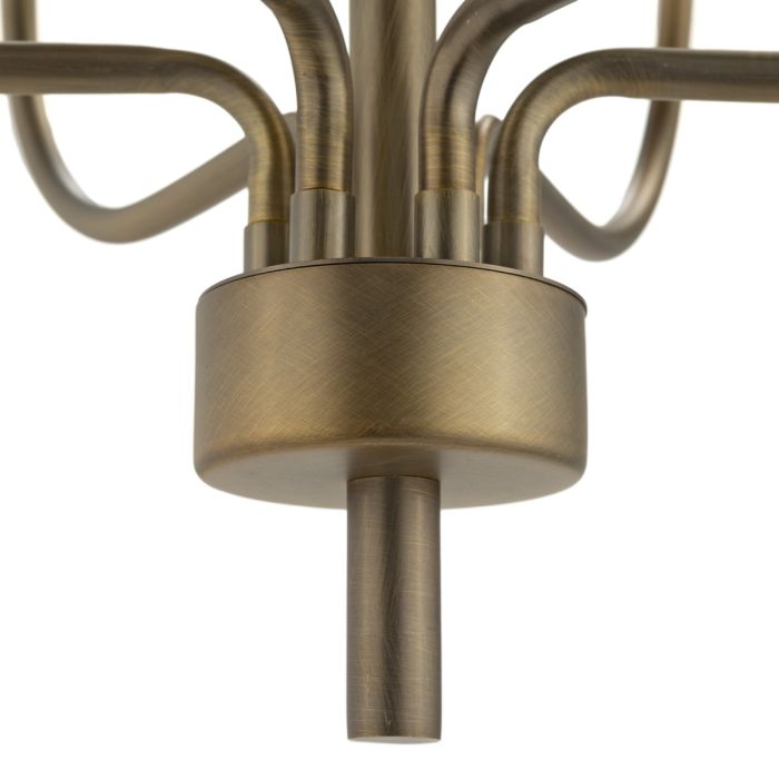 Lampara de Techo 60x60x61.5 Latón Envejecido