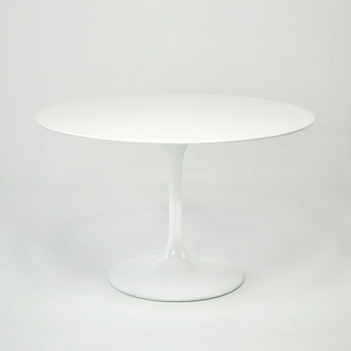 Mesa Comedor Blanca Redonda