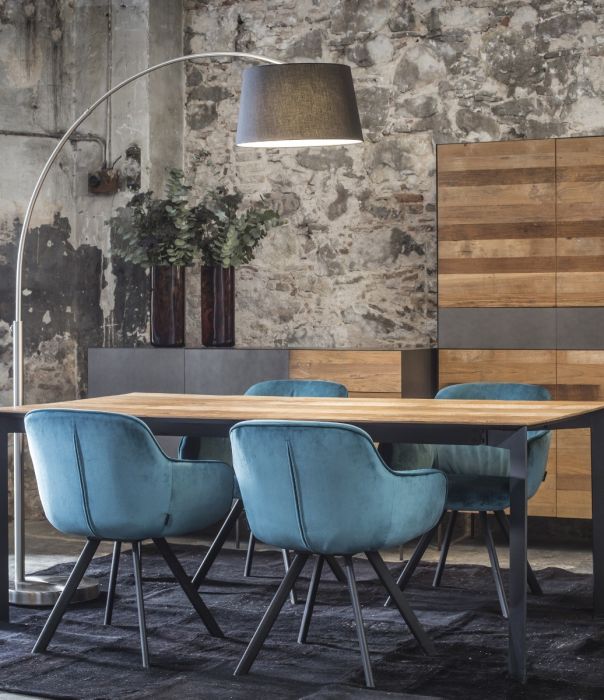 Bufete Fusion Madera Acero