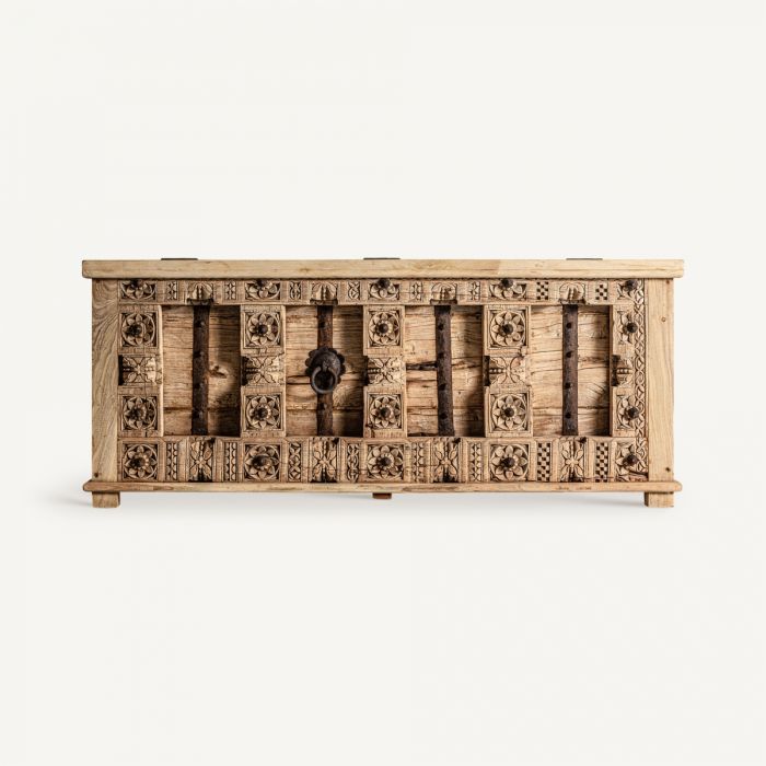 Mueble TV Madera Natural Envejcido, 171 Cm