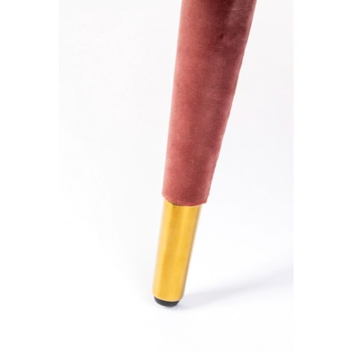 Sillón Tejido Madera Blanco Rosa, 80 Cm