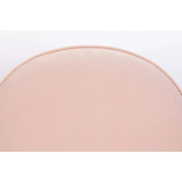 Sillón Tejido Madera Blanco Rosa, 80 Cm