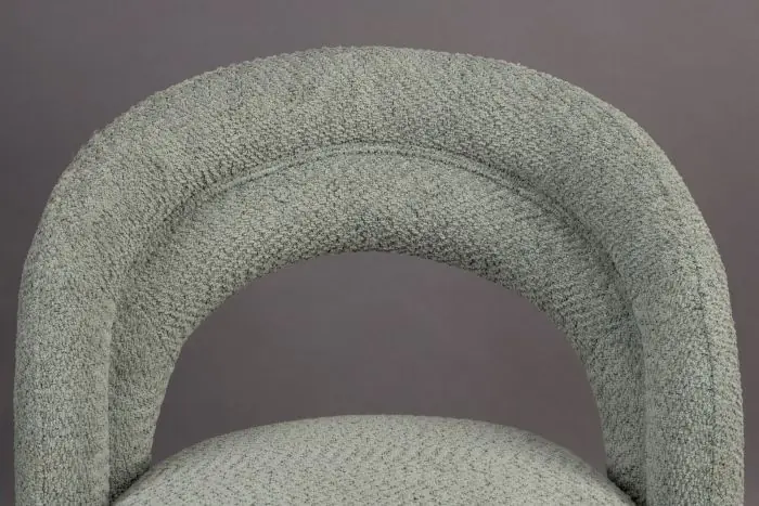 Sillón Giratorio Tejido Verde, 62'50 Cm