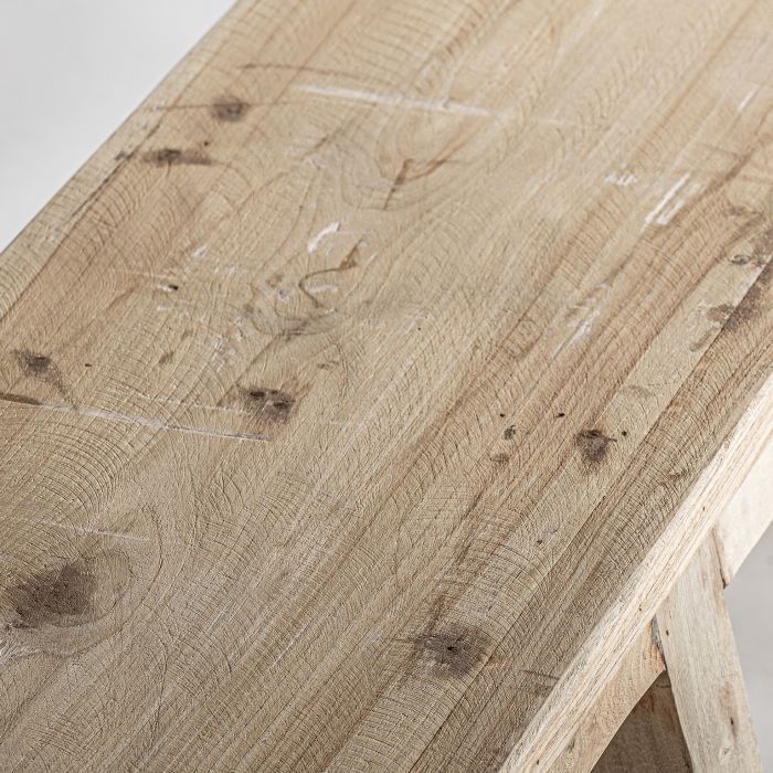 Banco Madera Teka Natural Rectangular, 182 Cm