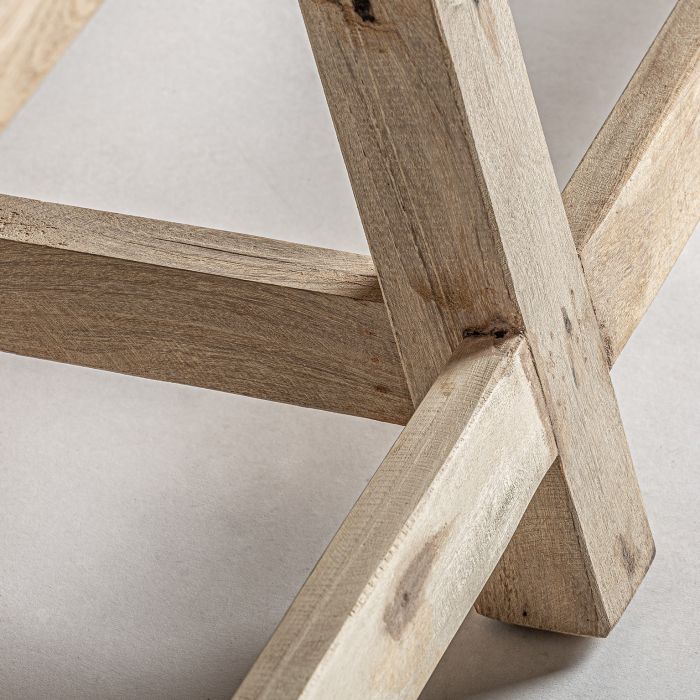 Banco Madera Teka Natural Rectangular, 182 Cm