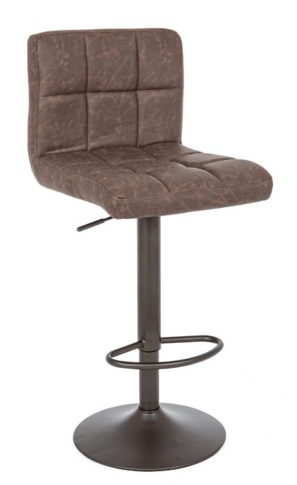 Taburete Alto Greyson Moderno Marrón 