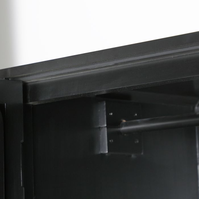 Armario Hierro Hueso Negro Blanco, 100 Cm