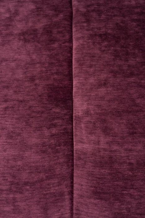 Sofá Modular 2 Plazas Terciopelo Morado Madera Pino, 184 Cm