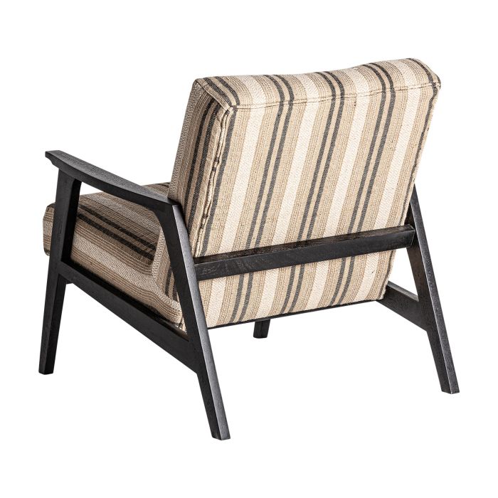 Sillón 85X73X78 Mango Negro Tejido Decorado