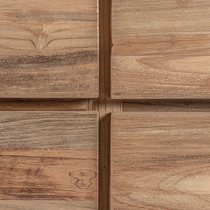 Cómoda Madera Reciclada Natural Nudos, 140 Cm