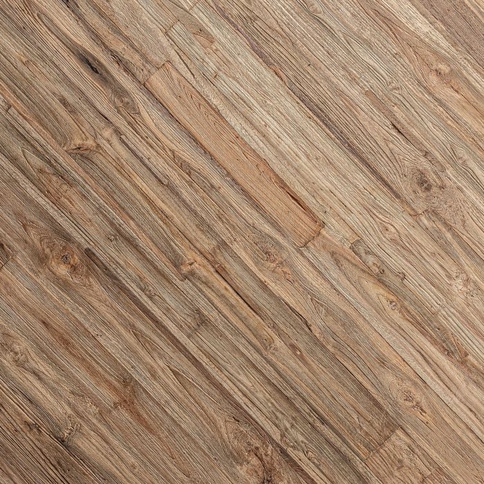 Mesa Comedor Madera Teka Reciclada Redonda, 157 Cm