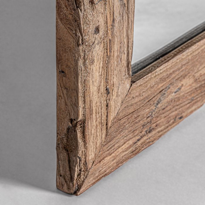 Espejo Madera Teka Natural Rectangular, 150 Cm
