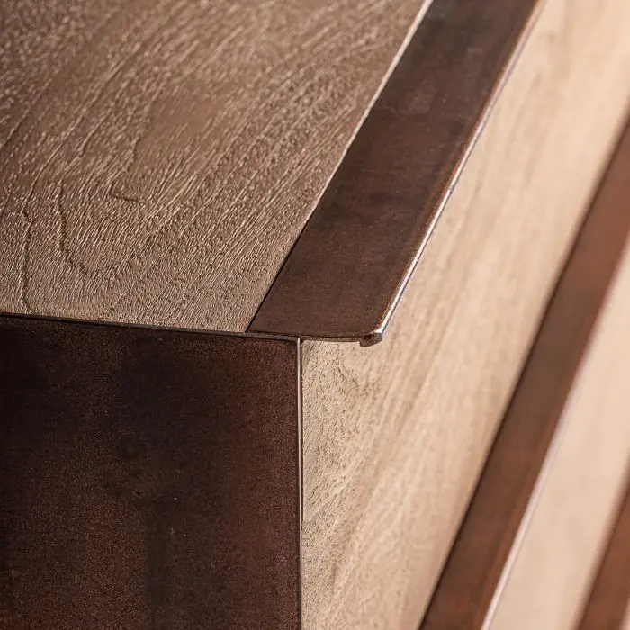 CÓMODA KILLEANY Madera Natural  3 Cajones