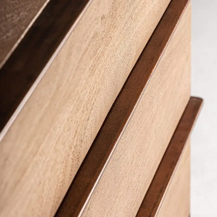 CÓMODA KILLEANY Madera Natural  3 Cajones