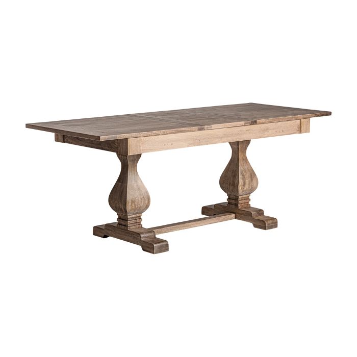 Mesa Comedor Extensible Brandet Madera Mango, 180 Cm