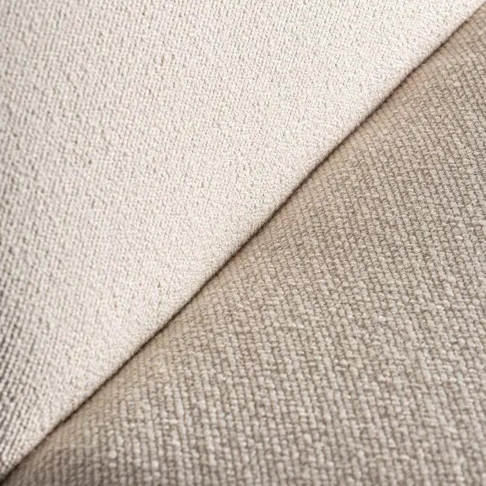 Sillón 80X68X73 Madera Recuperada Tejido Blanco Roto