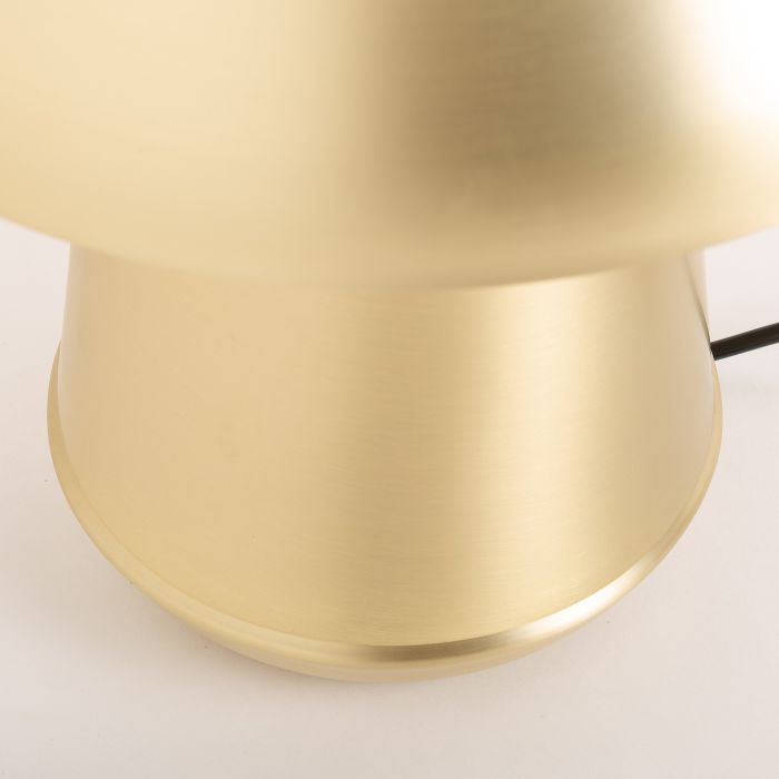 Lámpara De Sobremesa Hierro Color Oro Concept, 41 Cm