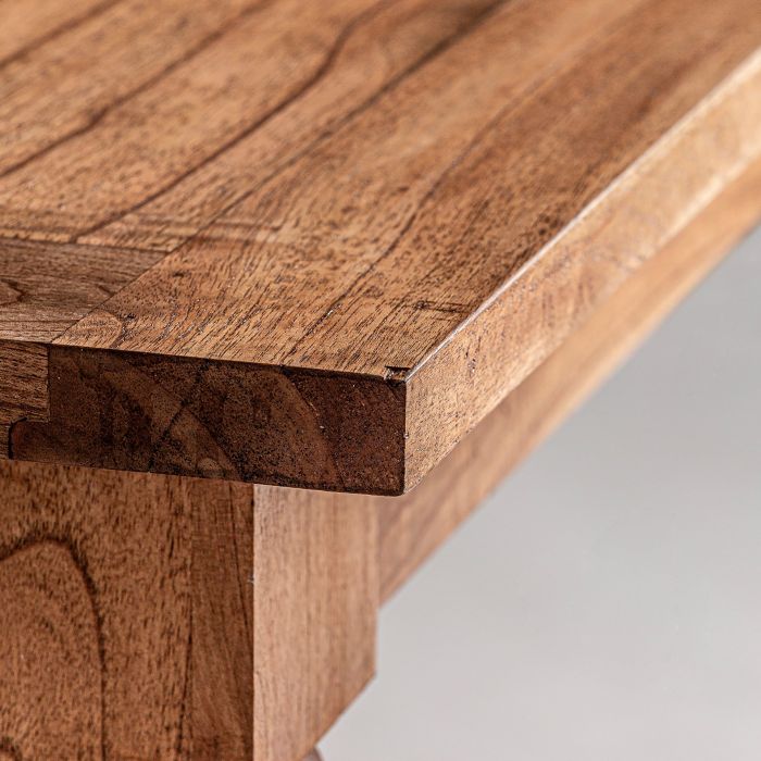 Mesa Comedor Madera Natural Rectangular, 180 Cm
