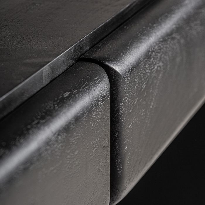 Escritorio Madera Mango Negro, 180 Cm