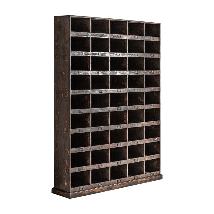 Librería Meigle Madera de Teca Marrón, 154 Cm