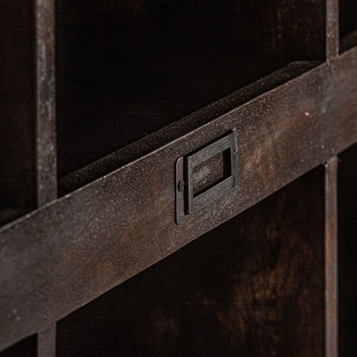 Librería Madera de Teca Marrón, 154 Cm