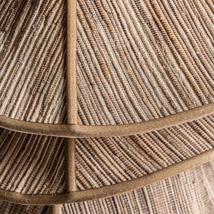 Lámpara de Techo Madera Coco, 63 Cm