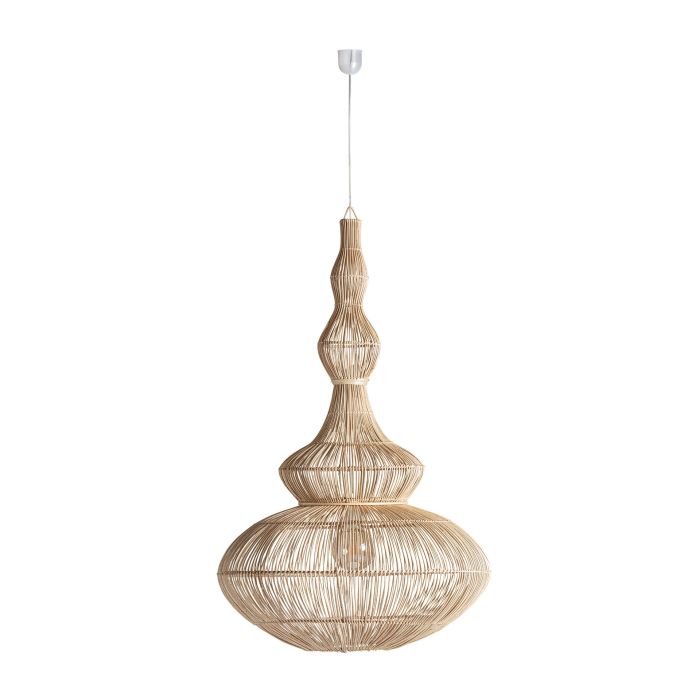 Lámpara De Techo Ratán Natural, 94 Cm
