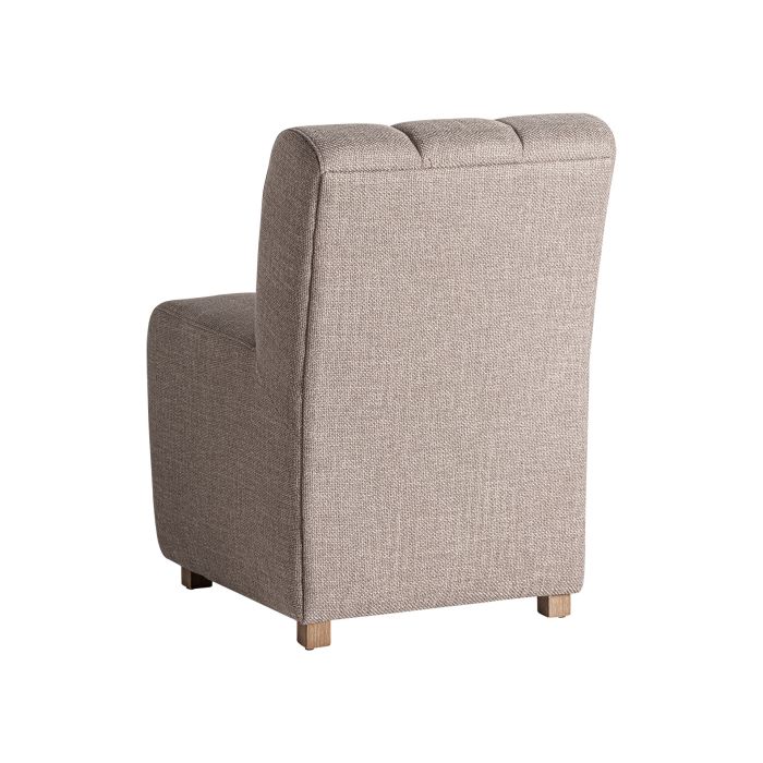 Sofá Modular Stulles Poliéster Marrón Madera Abedul, 52 Cm