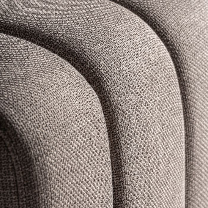 Sofá Modular Stulles Poliéster Marrón Madera Abedul, 52 Cm