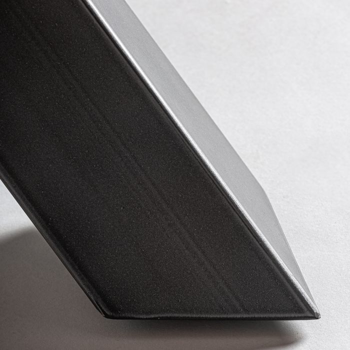 Mesa Comedor Madera Acacia Rectangular Marrón Negro, 220 Cm
