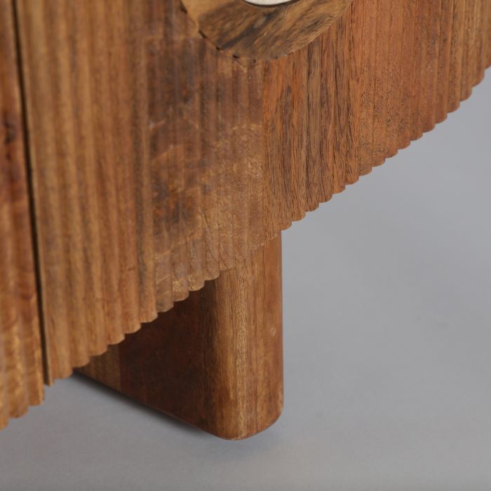 Mueble TV Travertino Madera Mango, 161 Cm