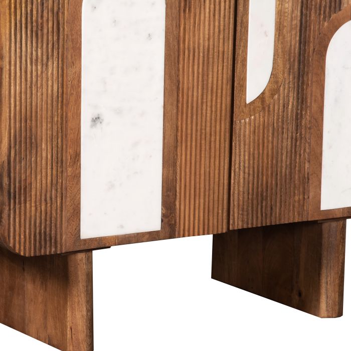 Armario Travertino Madera Mango, 161 Cm