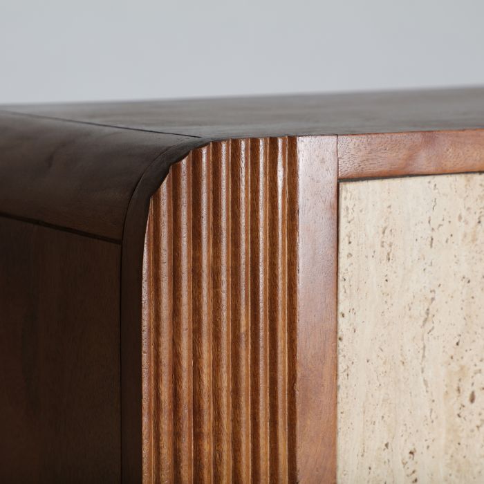 Armario Travertino Madera Mango, 161 Cm