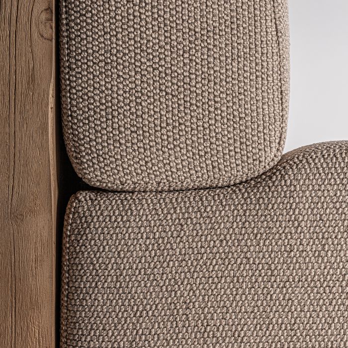 Sillón Pure Marrón Madera Teca Natural, 90 Cm