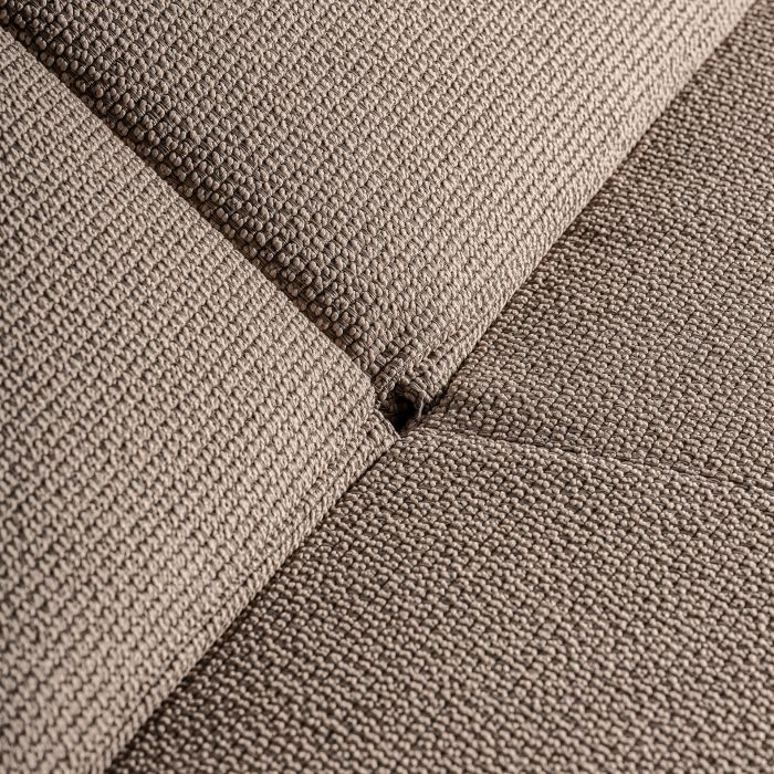 Tumbona Doble Pure Polipropileno Madera Teca, 210 Cm