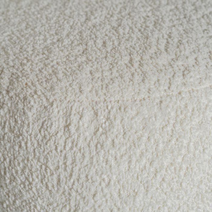 Sillón Bouclé Blanco Madera Pino, 82 Cm