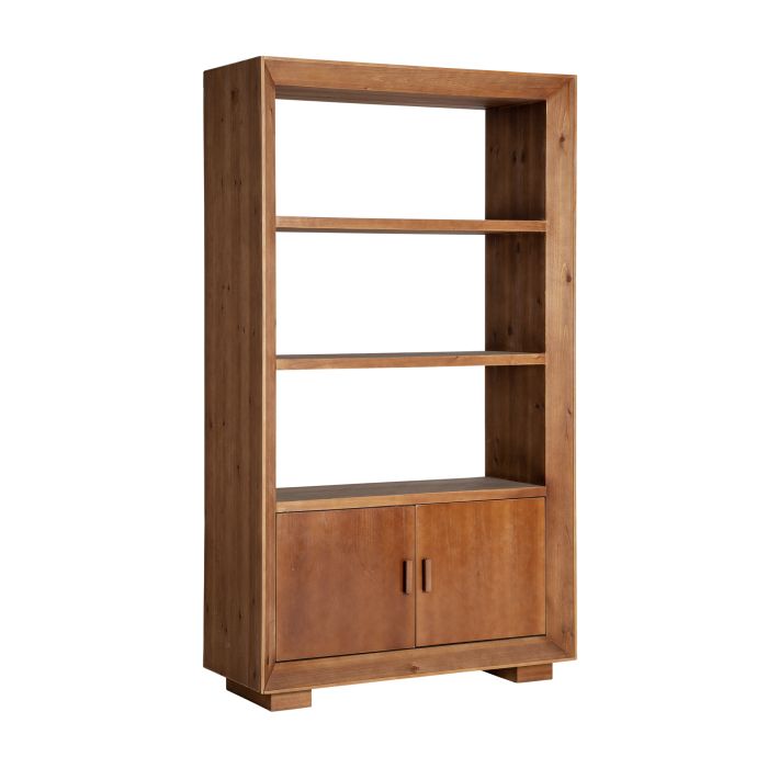 Estantería Madera Fresno Marrón, 100 Cm