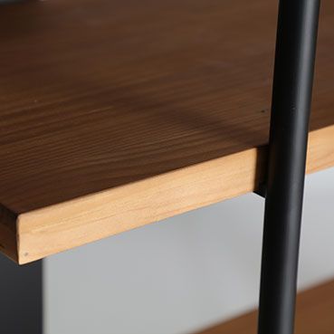 Estantería Madera Pino Hierro, 160 Cm