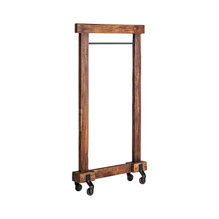 Perchero massiac Mango Tonos Marrón Ruedas, 186 Cm