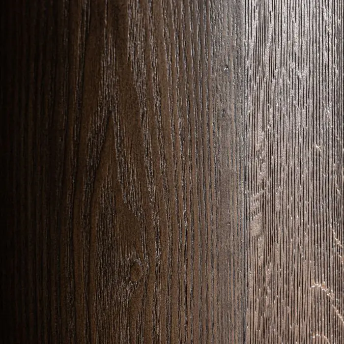 Armario Madera Marrón Tirador Grande Metal Oro, 141 Cm