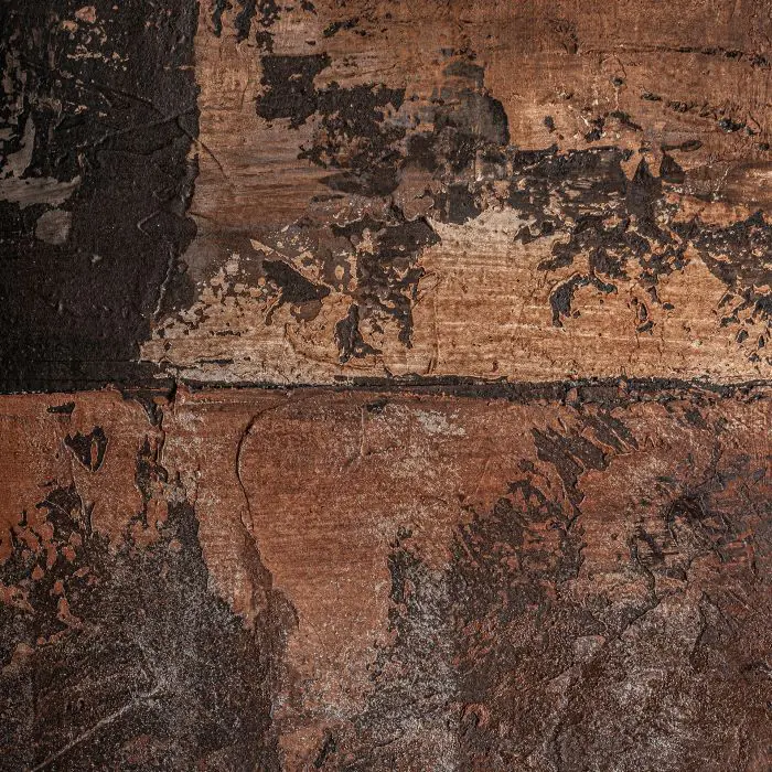 Cuadro Tonos Marrón Artesano,150 Cm